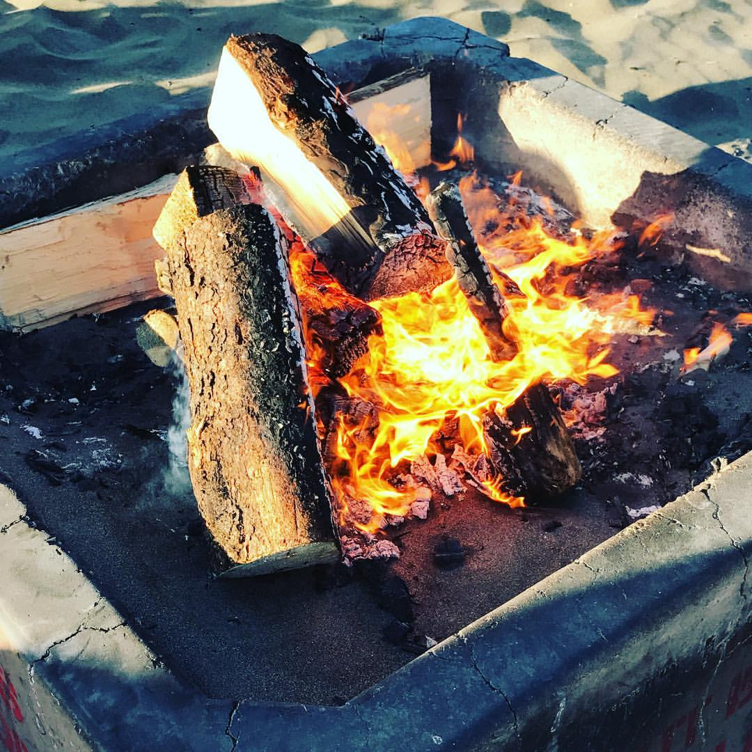 Ocean Beach Bonfire