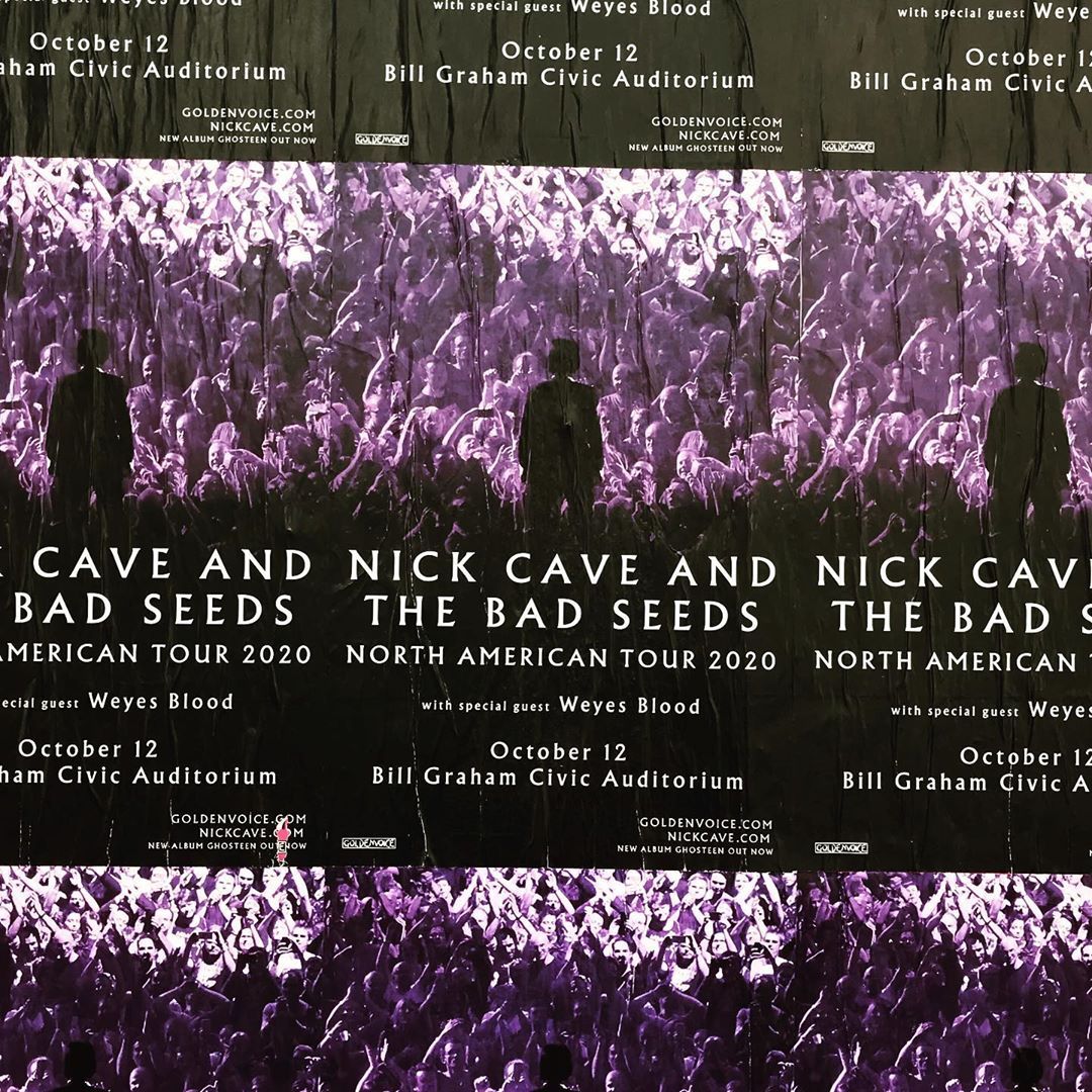 Nick Cave Paste Posters